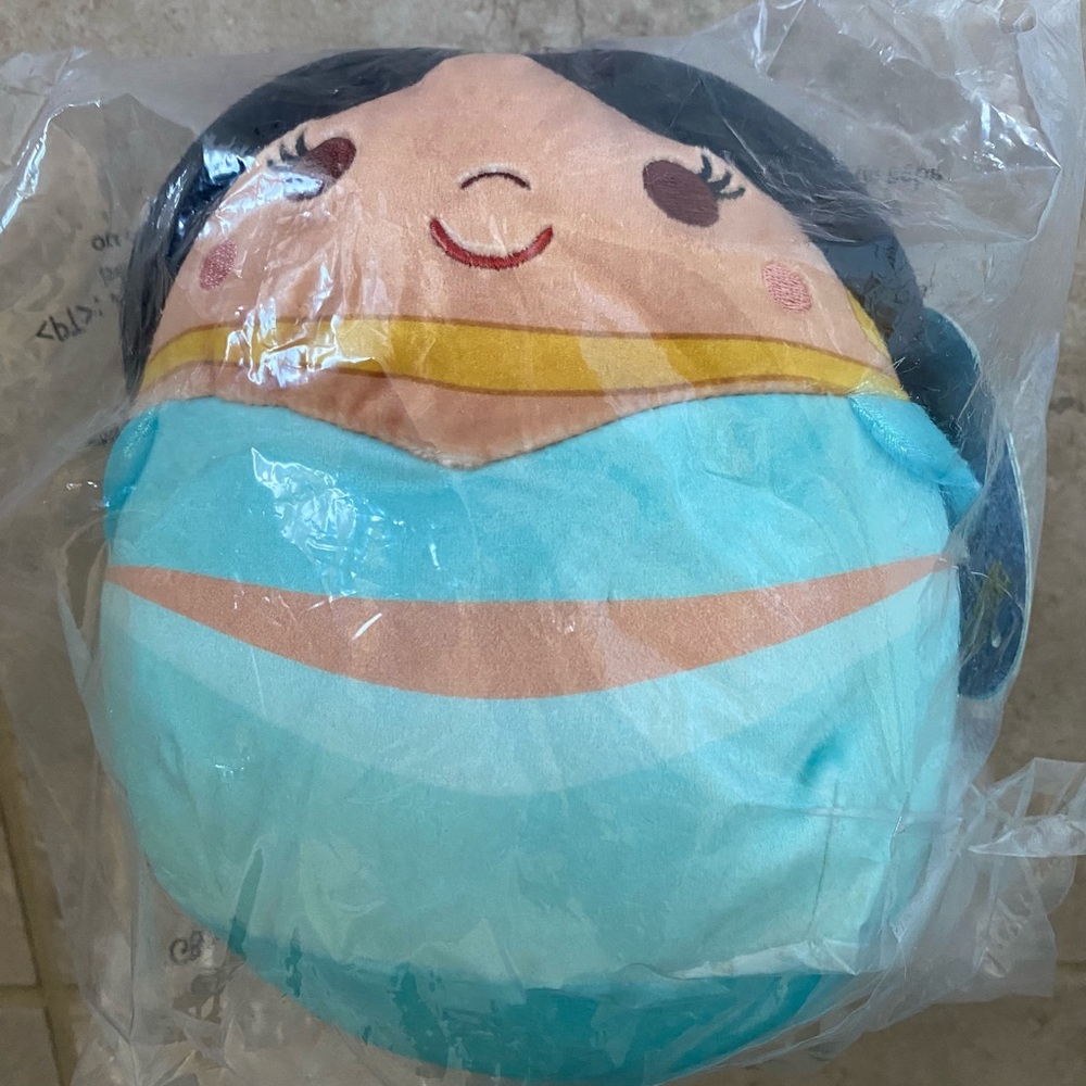 Disney Jasmine Squishmallow Aladdin NEW